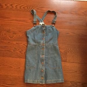 Overall Jean Dress